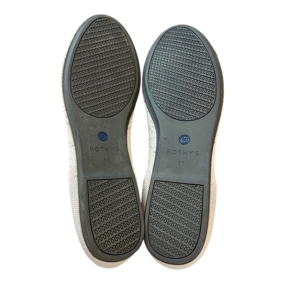 ROTHY’S Retired Pearl Metallic Flats Unicorn Women’s Size 11 NEW - Picture 3 of 9